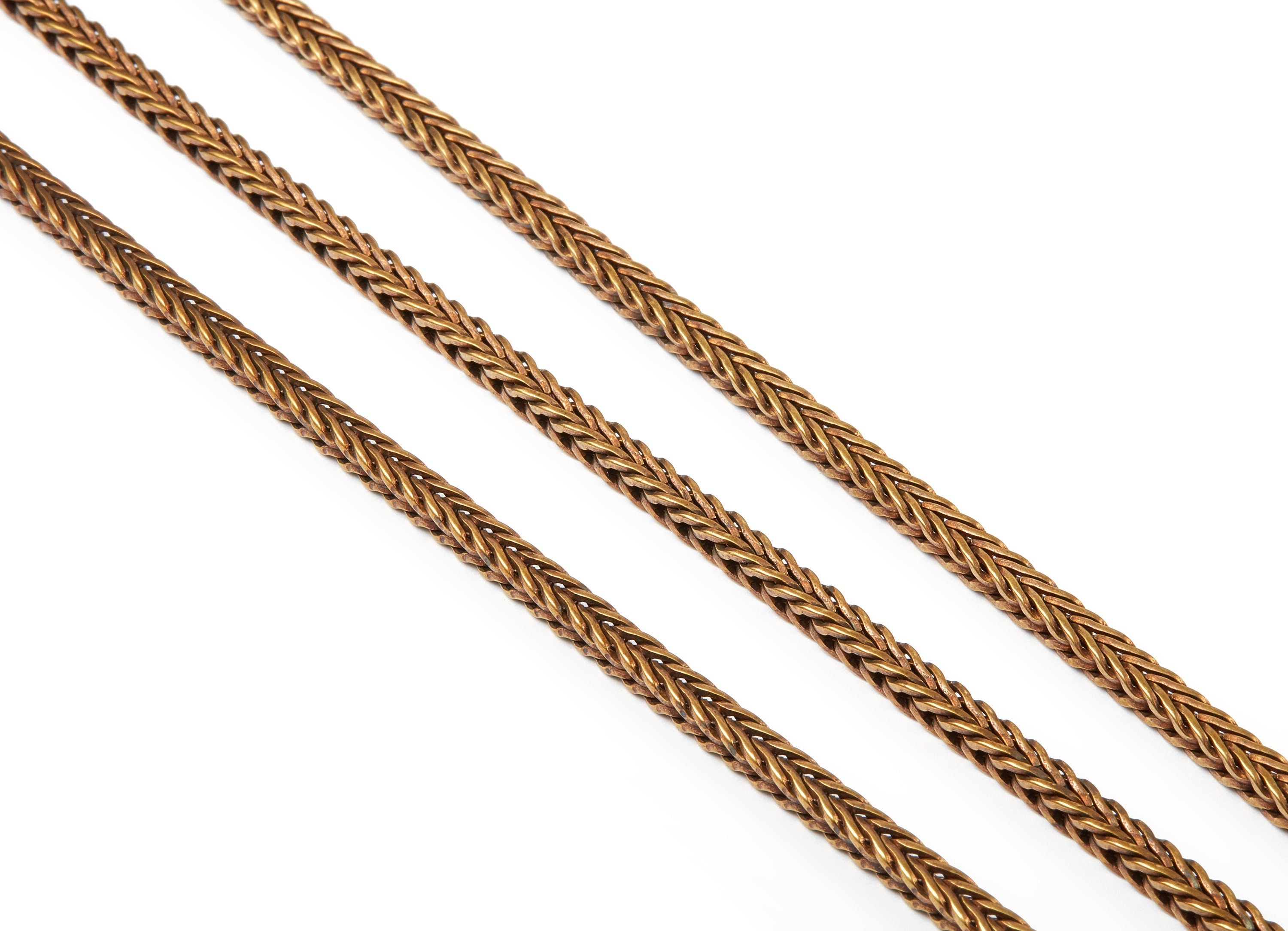 18K Gold Plated 5mm Fox Tail Chain Necklace Fashionable Unisex Gold Filled  Jewelry Accessory For DIY Projects 30 Inches From Youbeya33, $25.33 |  DHgate.Com